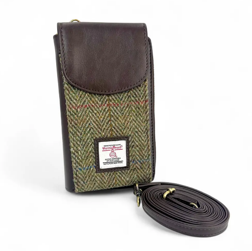 Country Green Phone Purse