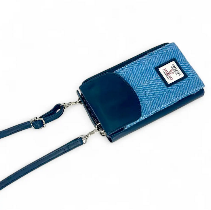 Sky Blue Phone Purse