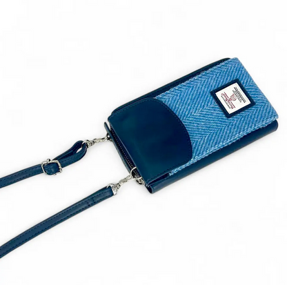 Sky Blue Phone Purse