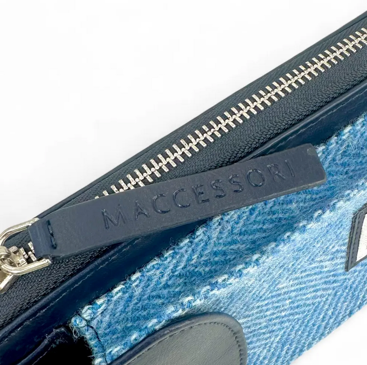 Sky Blue Phone Purse