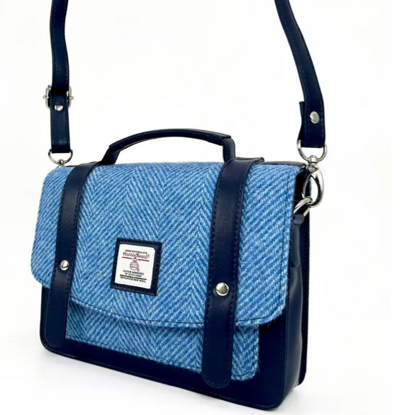 Sky Blue Mini Messenger Bag