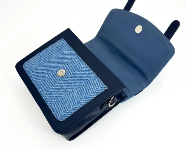 Sky Blue Mini Messenger Bag