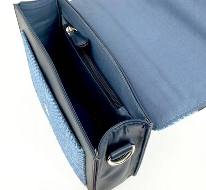 Sky Blue Mini Messenger Bag