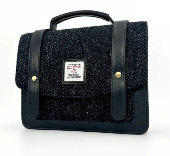 Charcoal Mini Messenger Bag