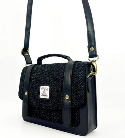 Charcoal Mini Messenger Bag