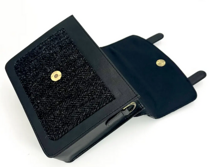 Charcoal Mini Messenger Bag