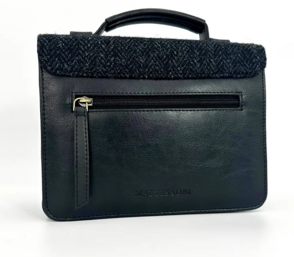 Charcoal Mini Messenger Bag