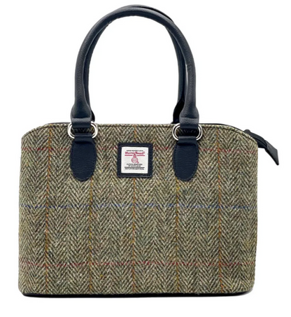 Country Green Top Handle Bag