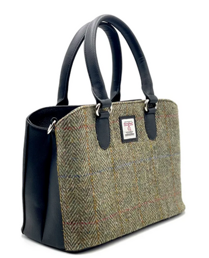 Country Green Top Handle Bag
