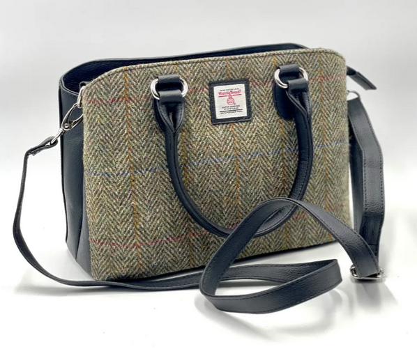 Country Green Top Handle Bag