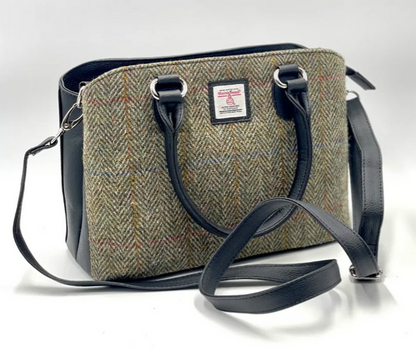 Country Green Top Handle Bag