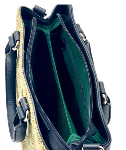 Country Green Top Handle Bag