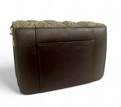 Country Green Quilt Shoulder Bag