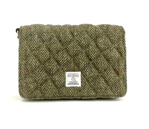 Country Green Quilt Shoulder Bag