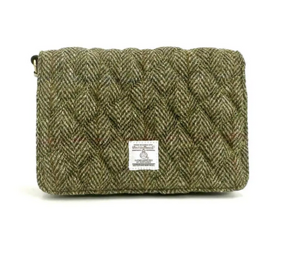 Country Green Quilt Shoulder Bag