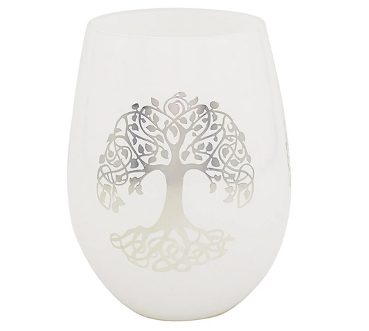 Tree Of Life Stemless Glass