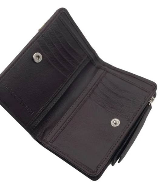 Country Green Medium Zip Purse