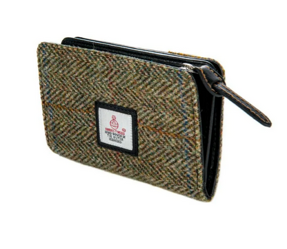 Country Green Medium Zip Purse