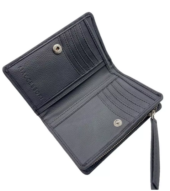 Turquoise Medium Zip Purse
