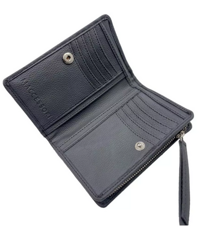 Turquoise Medium Zip Purse