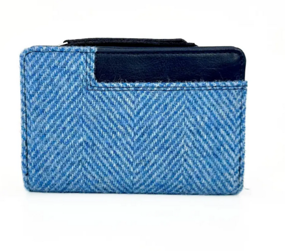 Sky Blue Medium Zip Purse