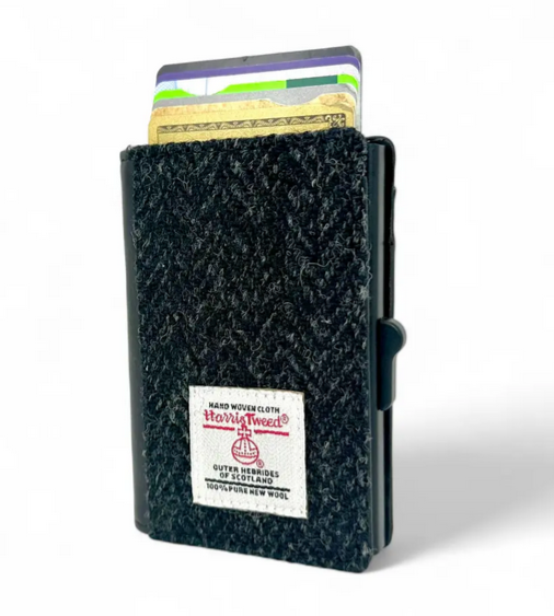 Charcoal BIFOLD Pop Up Card Wallet