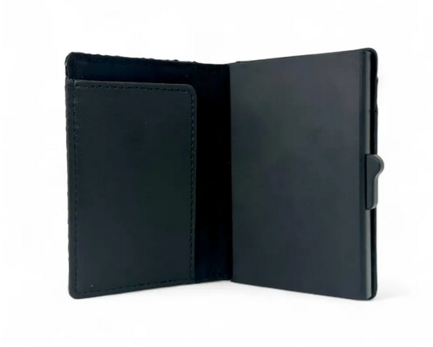 Charcoal BIFOLD Pop Up Card Wallet