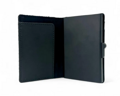 Charcoal BIFOLD Pop Up Card Wallet