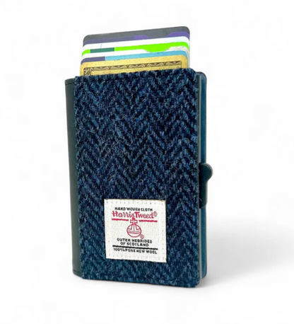 Blue BIFOLD Pop Up Card Wallet