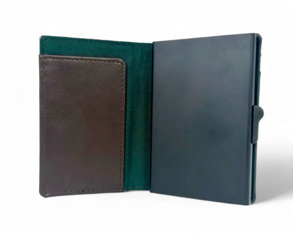Country Green BIFOLD Pop Up Card Wallet