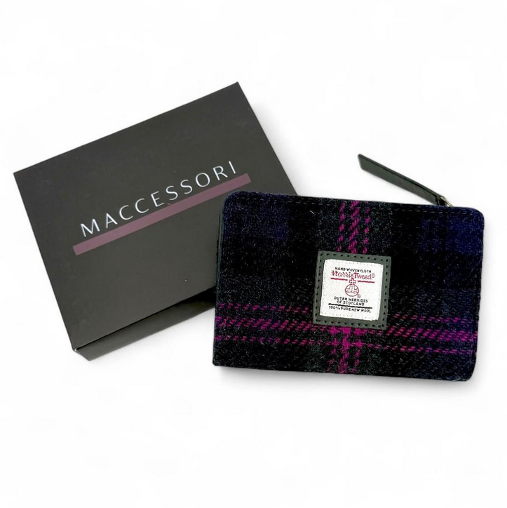 Baird Check Medium Zip Purse