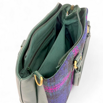 Baird Check Top Handle Bag