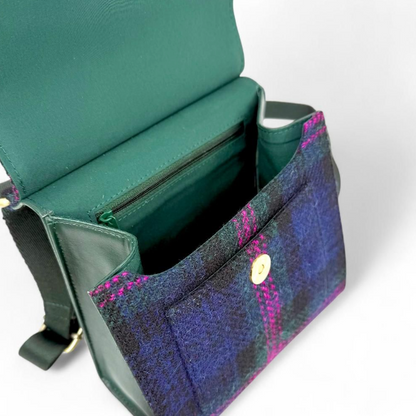 Baird Check Medium Satchel Bag