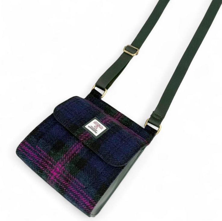 Baird Check Medium Satchel Bag