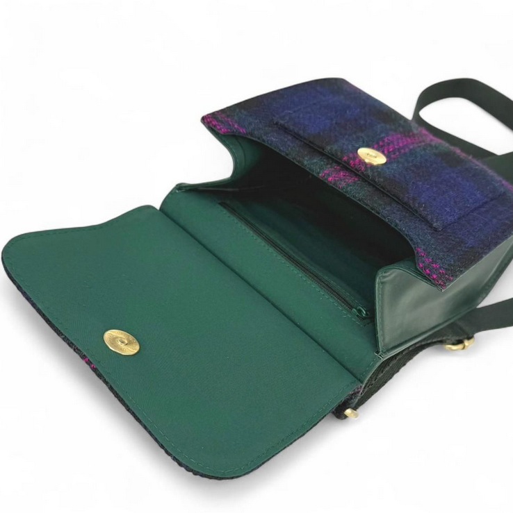 Baird Check Medium Satchel Bag