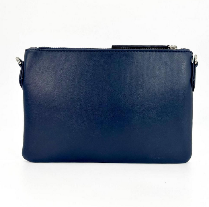 Sky Blue Zip Purse Bag