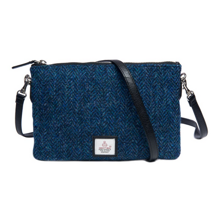 Blue Zip Purse Bag