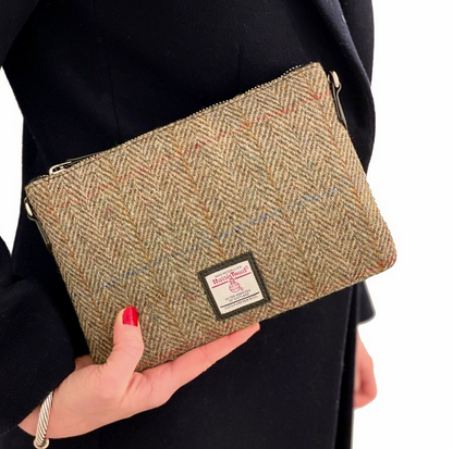 Country Green Zip Purse Bag