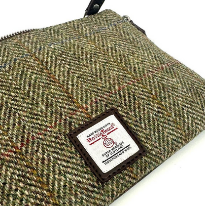 Country Green Zip Purse Bag
