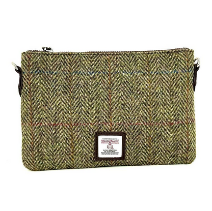 Country Green Zip Purse Bag