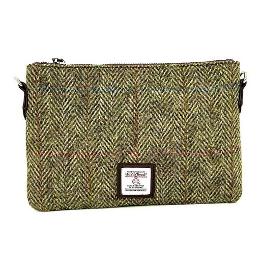 Country Green Zip Purse Bag