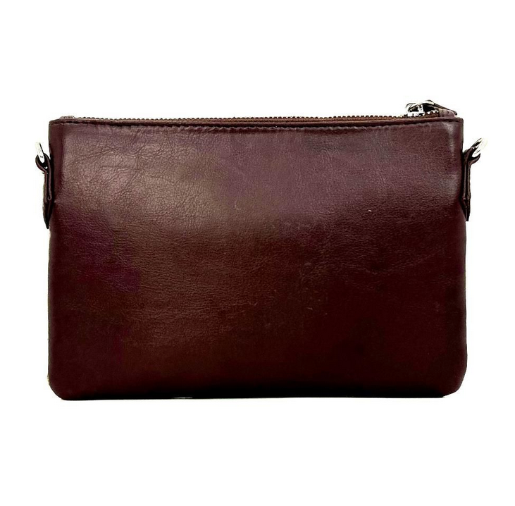Country Green Zip Purse Bag
