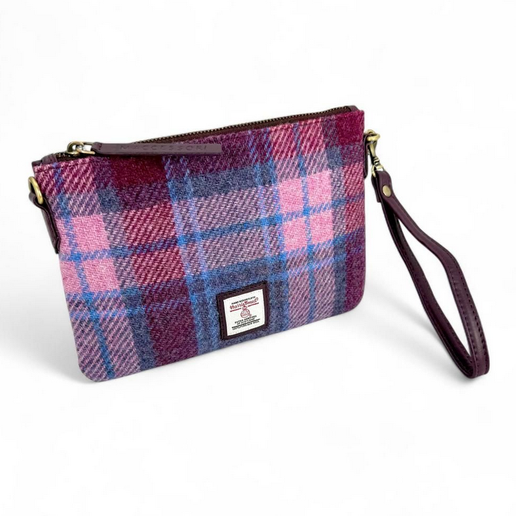 Pastel Pink Zip Purse Bag
