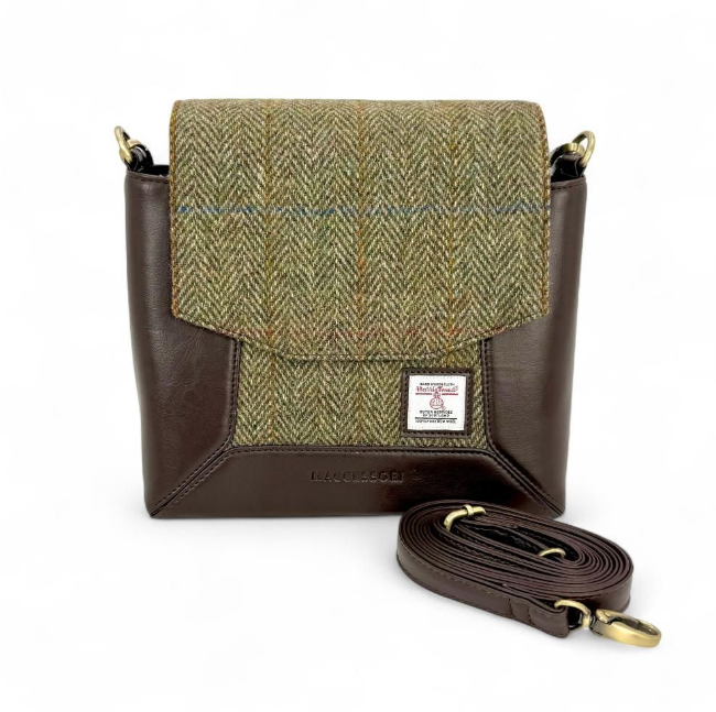 Country Green Highland Messenger Bag