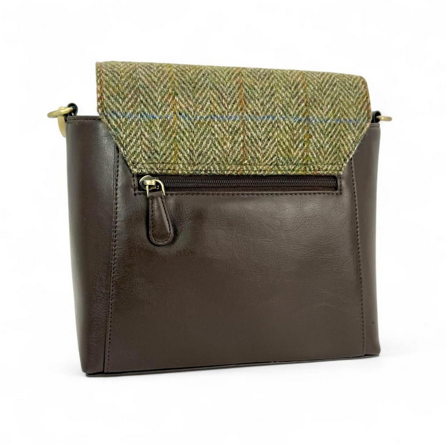 Country Green Highland Messenger Bag