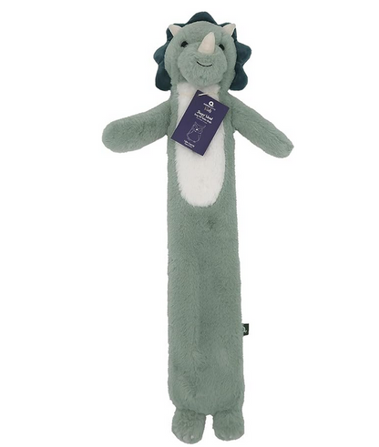 1 Litre Kids Dino Faux Fur Long Hot Water Bottle