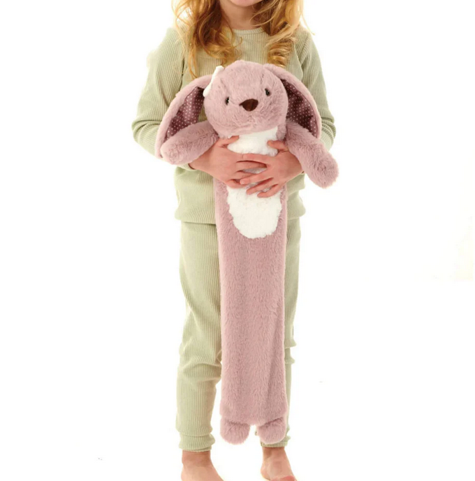 1 Litre Kids Bunny Faux Fur Long Hot Water Bottle
