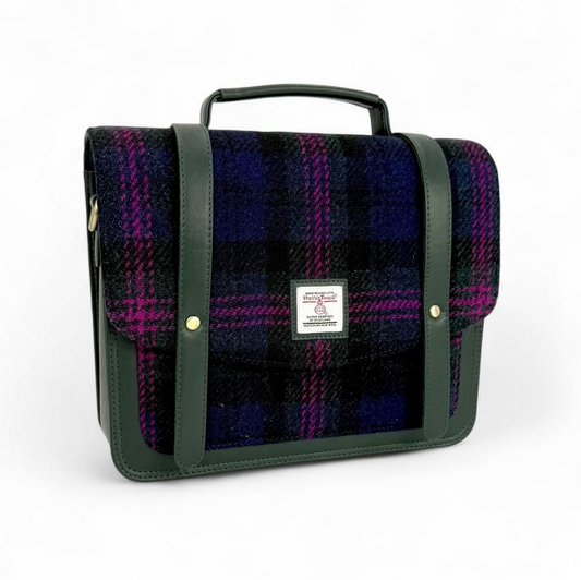 Baird Check Ladies Messenger Bag