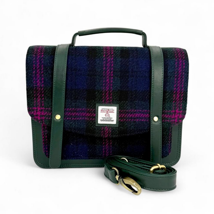 Baird Check Ladies Messenger Bag