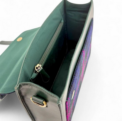 Baird Check Ladies Messenger Bag